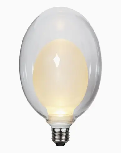 Star Trading LED-lampe Space E27 3,6W/2700K. 3-trinns klikkdimmer. 366-36