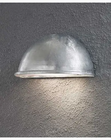 Konstsmide Torino halvmåneplafond stor E27. Galvanisert 7326-320
