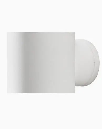 Konstsmide Modena vegglykte G9 round vit 7342-250