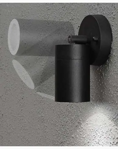 Konstsmide Modena vegglampe retningsbestemt. 7598-750. Svart