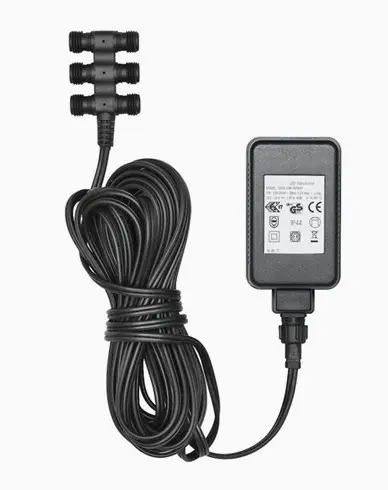 Konstsmide - tilbehør. Stor Transformator 12V/48VA. 7446-000