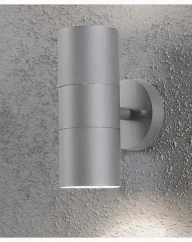 Konstsmide Modena vegglampe Opp/ned. 7656-300. Grå