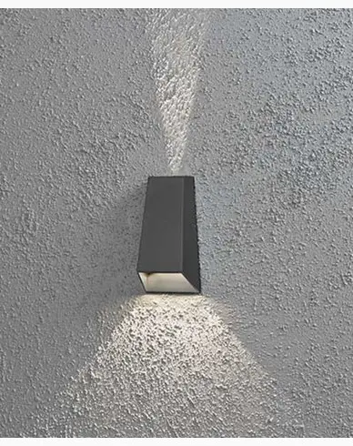 Konstsmide Imola vegglampe High Power LED. Antracitgrå 7911-370