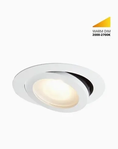 Maxel - PUCK ställbar 50° warm dim 7W [350mA,18,8V]