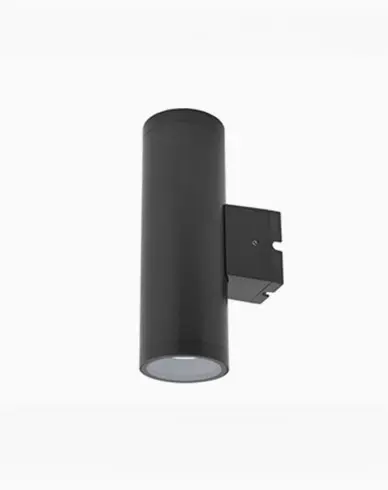 Maxel Vegglampe utendørs LED ZENIT 2x5,6W 20° 3000K Antracit