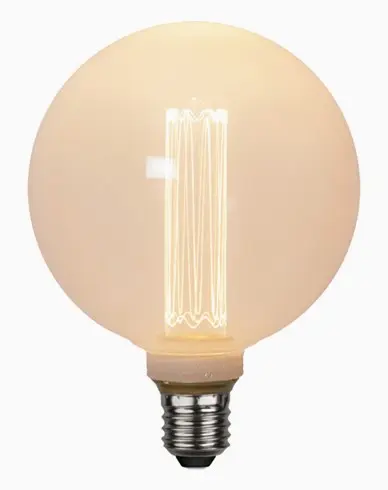 Star Trading LED-pære E27 G125 Decoled Classic glass, 1W/2000K