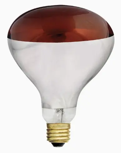 Lysman Varmelampe R125 rød E27 230V 250W