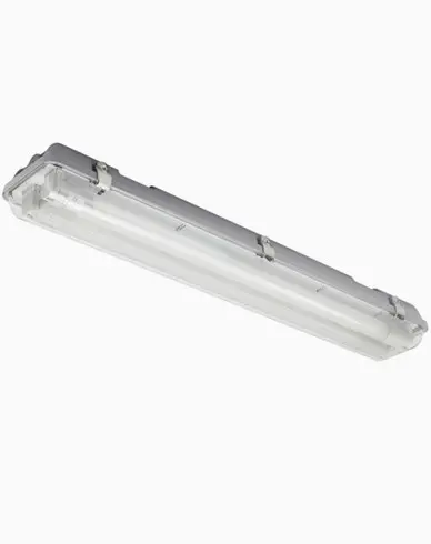 AIRAM Lysrørsarmatur LED 2X9W/840 T8 IP65 25.000 timer.