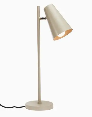 PR Home Cornet bordlampe Beige 64cm