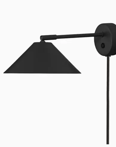 Globen Lighting Cannes Vegglampe 20 sort
