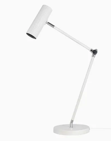 Globen Lighting Hubble Read Bordlampe Hvit