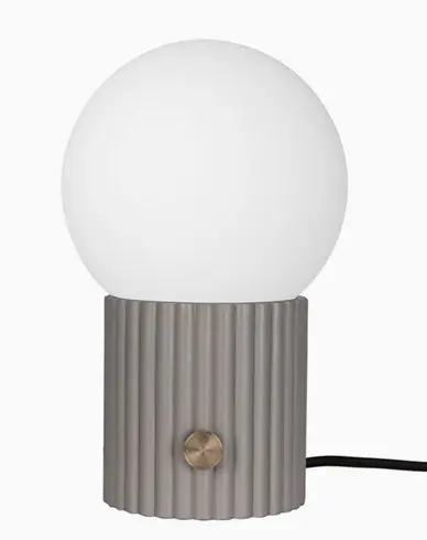 Globen Lighting Hubble bordlampe 15 Grå