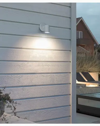 Konstsmide Modena vegglampe ned 4W LED hvit