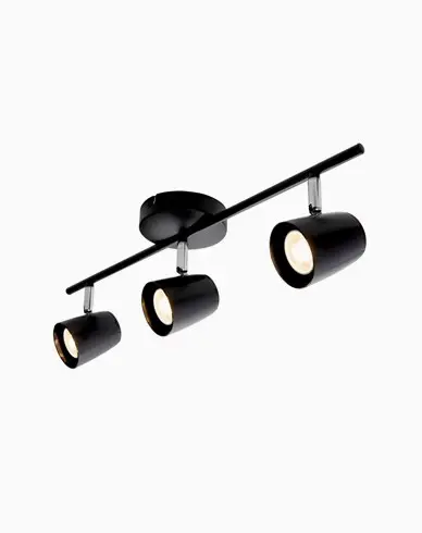 AIRAM Scandic Spot Taklampe 3xGU10 Sort