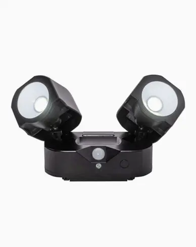 AIRAM Sensorstyrt LED-pære PIR 2x2W 230 lumen Svart