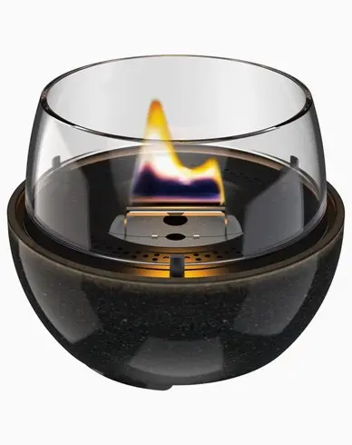 TenderFlame Tulip Bordlykt 14 Svart