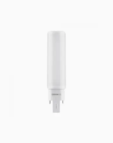 Osram LED Kompaktlysrør Dulux D/E 4000K 660lm G24q-1 6W