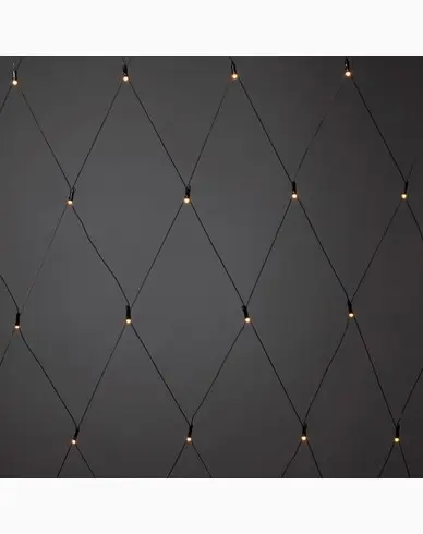 Konstsmide Lysnett 96 LED 3x3m frostet