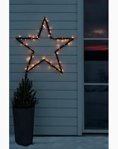 Konstsmide Lyslenke 200 amber LED 3184cm