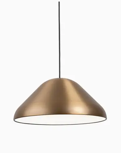 AIRAM Enna Taklampe med diffusor, E27 Messing 43,4cm