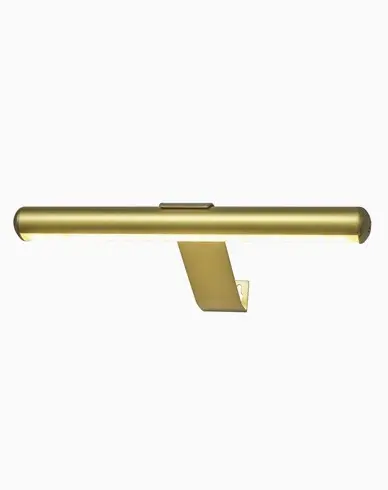 Bildebelysning antikk messing 320 mm oppladbar LED CRI90