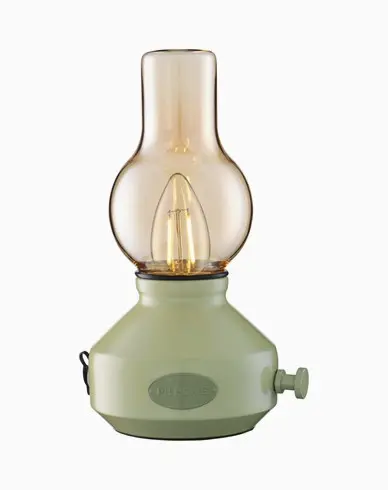 PR Home Glimt Bordlampe Oppladbar Grønn