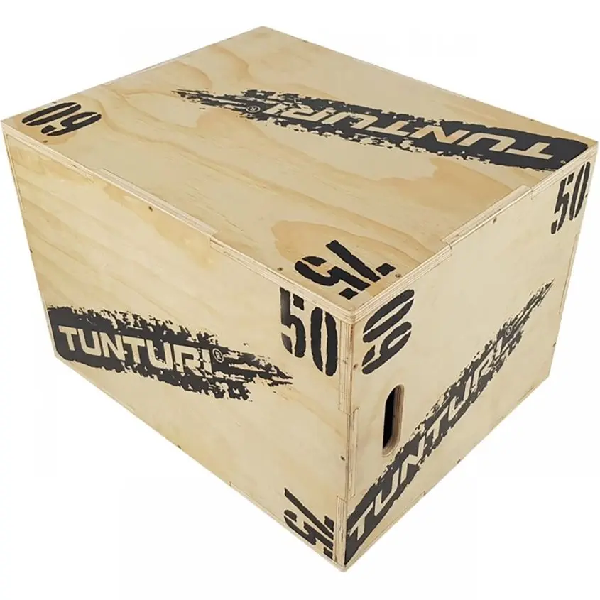 Tunturi Fitness Plyo Box Wood 50/60/75 cm, Plyo box