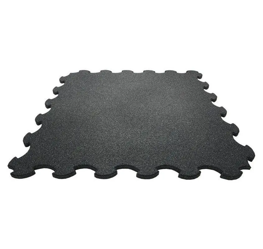 Gymstick Interlocking Mat Pro Rubber (102,7x102,7x1,5 cm), Treningsgulv