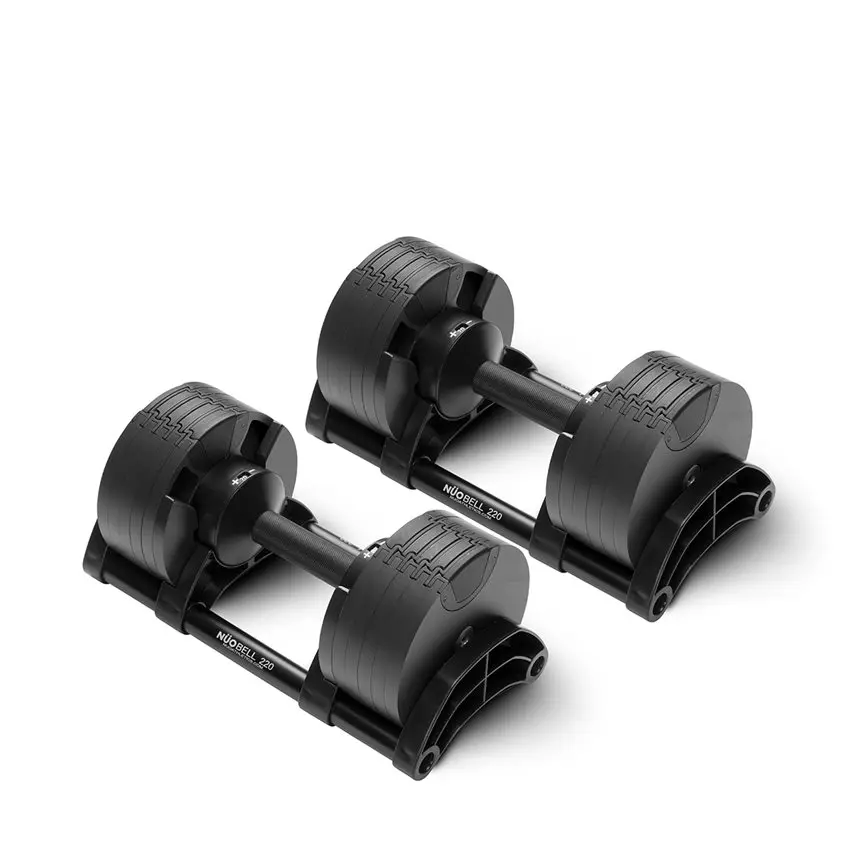 NÜOBELL 220 BLACK, 2x20 kg (Par), Manualer justerbare