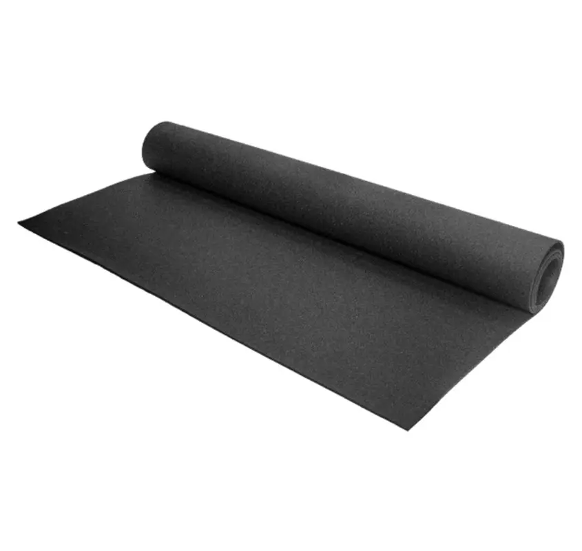 Stockz Sportsflooring Black 8mm 10 x 1,25m, Treningsgulv