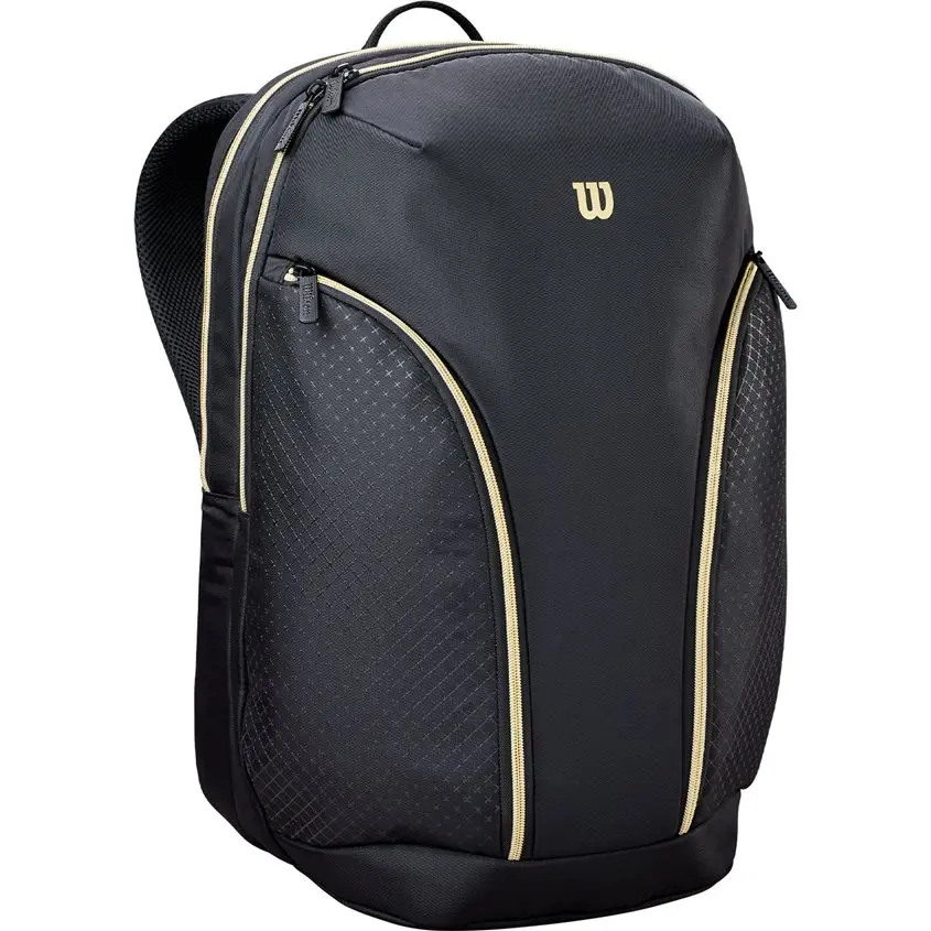 Wilson Defy V1 Padel Backpack Black/Gold, Padel bager