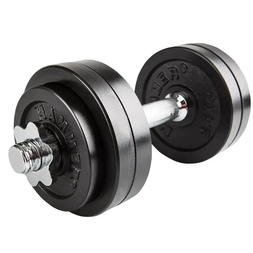 Hammer Sport Dumbbell Bar Set 30 mm 15 kg, Manualsett