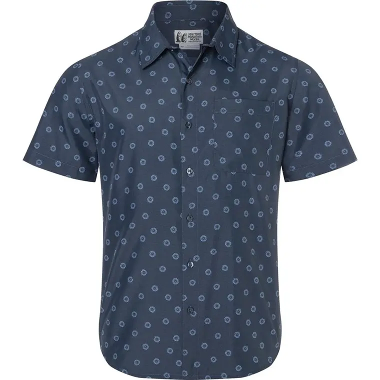 Marmot AirExchange UPF 40 Novelty SS Shirt Thunderhead Daybreak