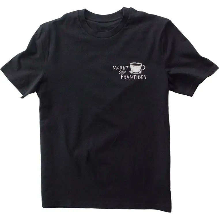 Lemmel Kaffe Mörkt Som FramtidenT-Shirt Black
