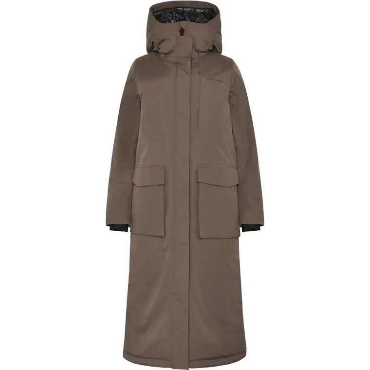 Didriksons Leya Wns Parka L 4 Mocha Brown
