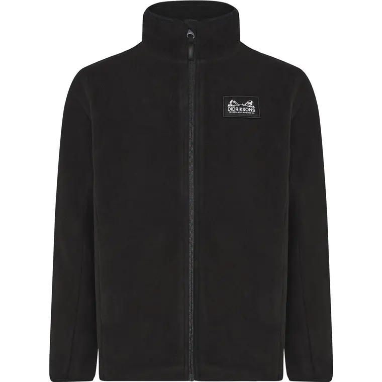 Didriksons Malakit Kids Fz Black