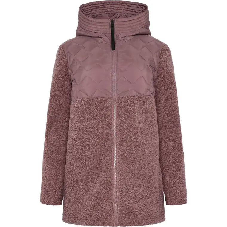 Didriksons Bibi Wns Fullzip 2 Faded Wine