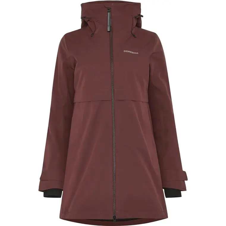 Didriksons Helle Wns Parka 6 Old Rust