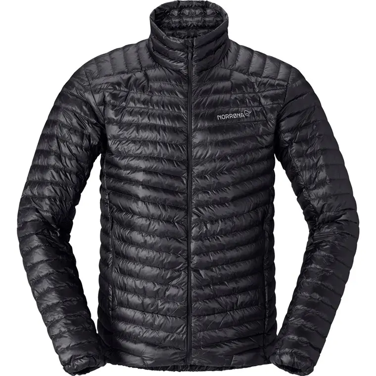 Norrøna Trollveggen Down800Super Light Jacket M Caviar Black