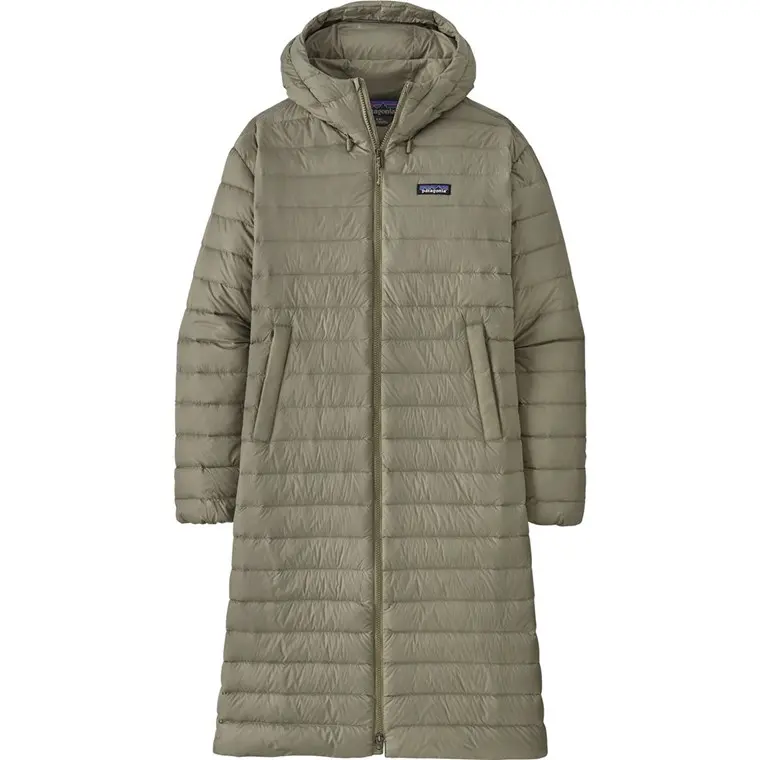 Patagonia W's Recycled Down Sweater Parka River Rock Green