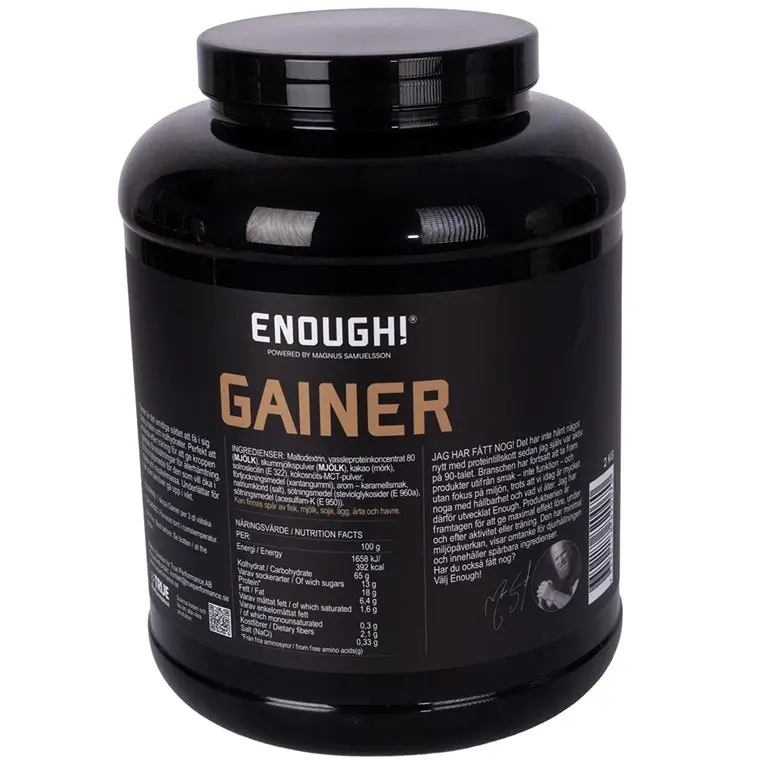 Enough Gainer, Gainer