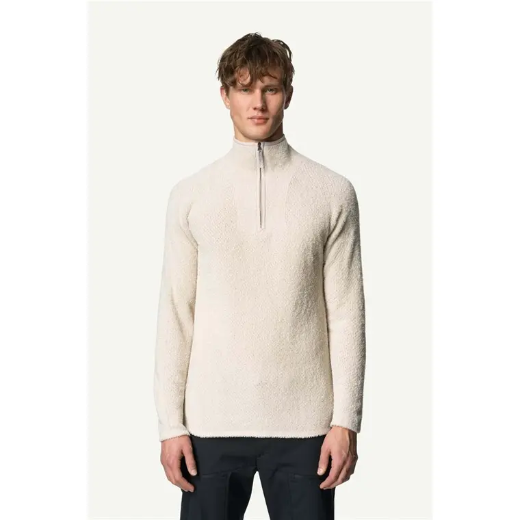 Houdini M's Lykan Half Zip Foggy Mountain