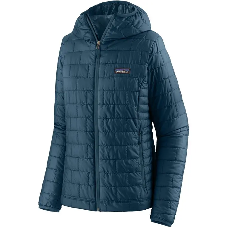 Patagonia W's Nano Puff Hoodyen Lagom Blue