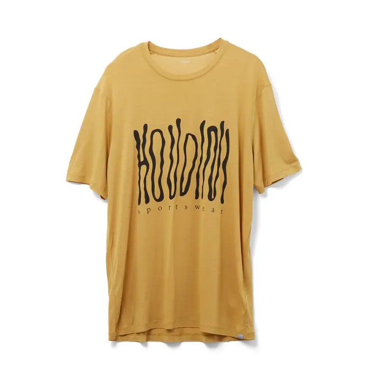 Houdini M's Tree Message Tee Golden Fields / Wave