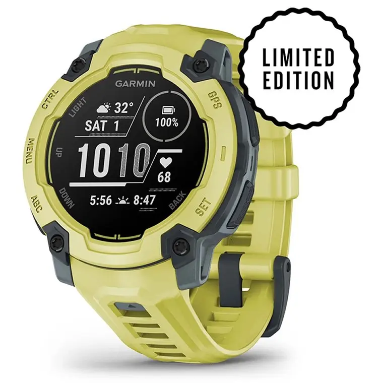 Garmin Instinct E.45 mm. ElectricLimeBezel w/ E