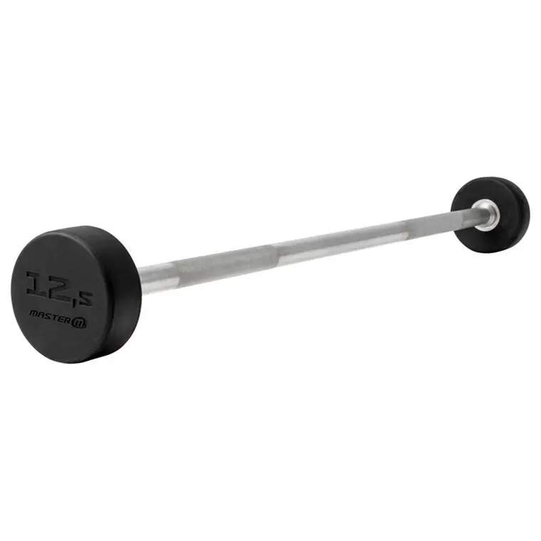 Master Fitness Fast skivstång, Fast skivstång, 12,5 kg
