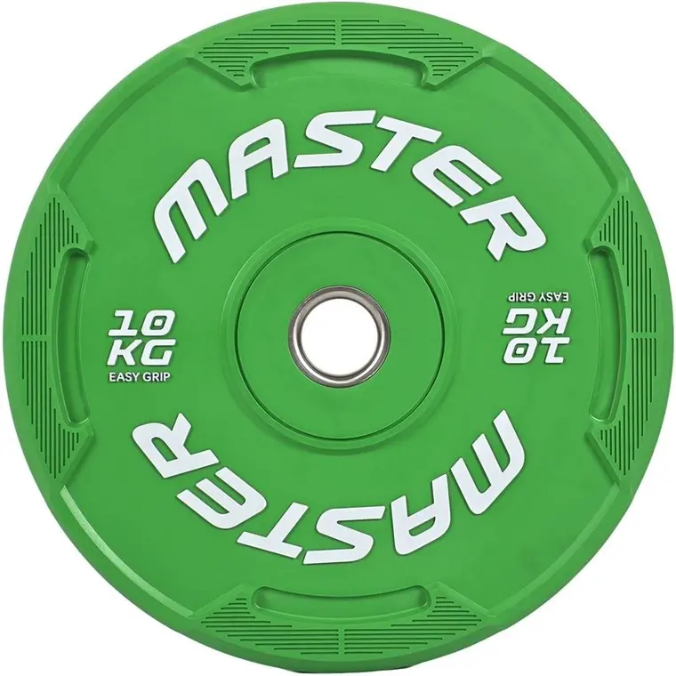 Master Fitness Easy Grip Color, Viktskivor Bumper