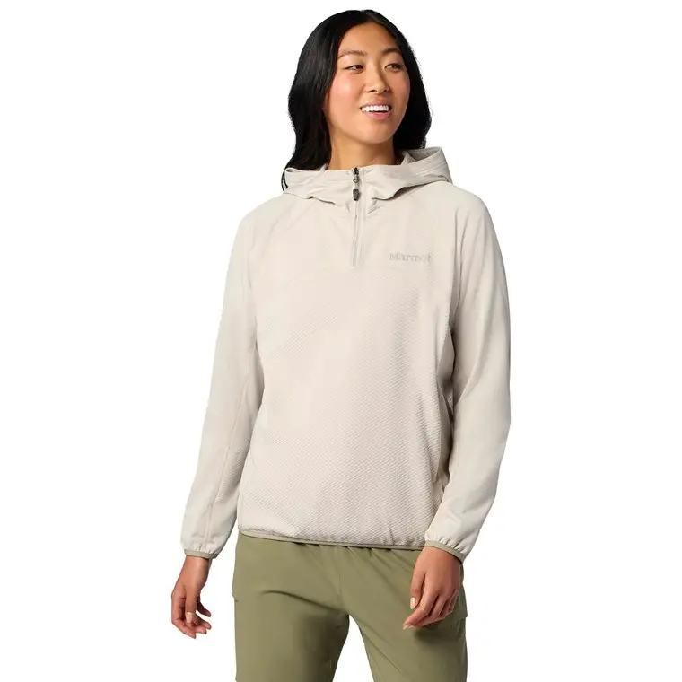 Marmot Wm's Rockbound Fleece Hoody Birch Bark