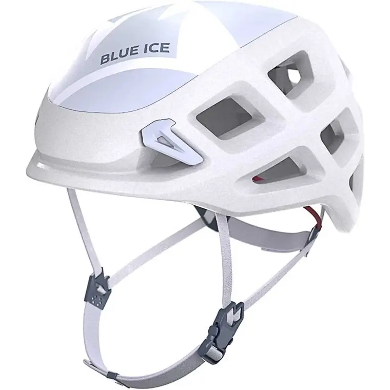 Blue Ice Blast Helmet White