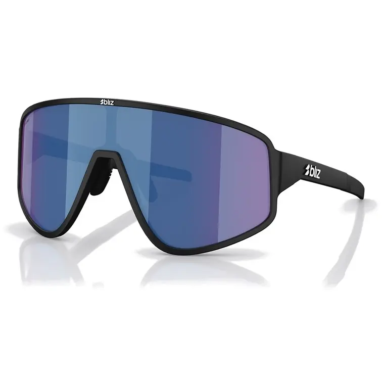 Bliz A004 Matte Black/Grey W Blue Mirror